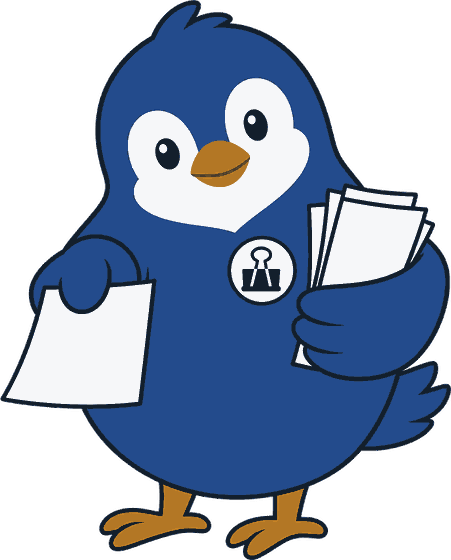 質問を差し出すトリマくん