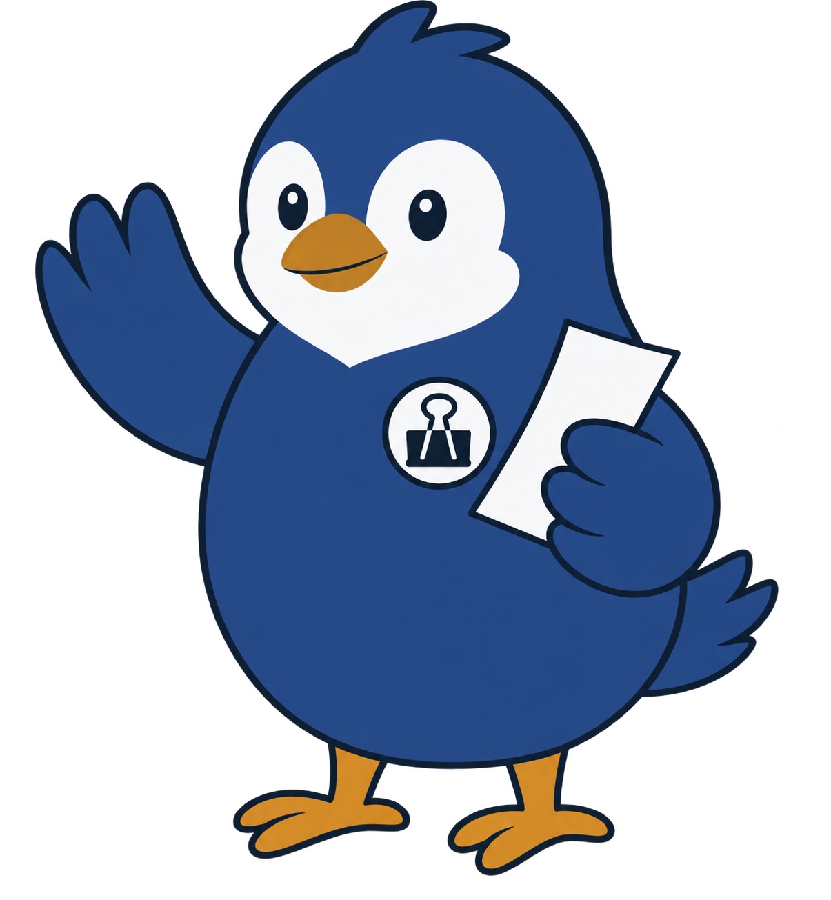 手を振るトリマくん